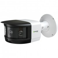 Transcendent Series 8 MegaPixel H.265 Indoor/Outdoor Multi-Sensor 180° Panoramic IP Camera